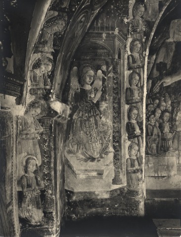 Sansoni, Mario — Pseudo Paolo di Giovanni da Visso - sec. XV - Angelo annunciante — particolare